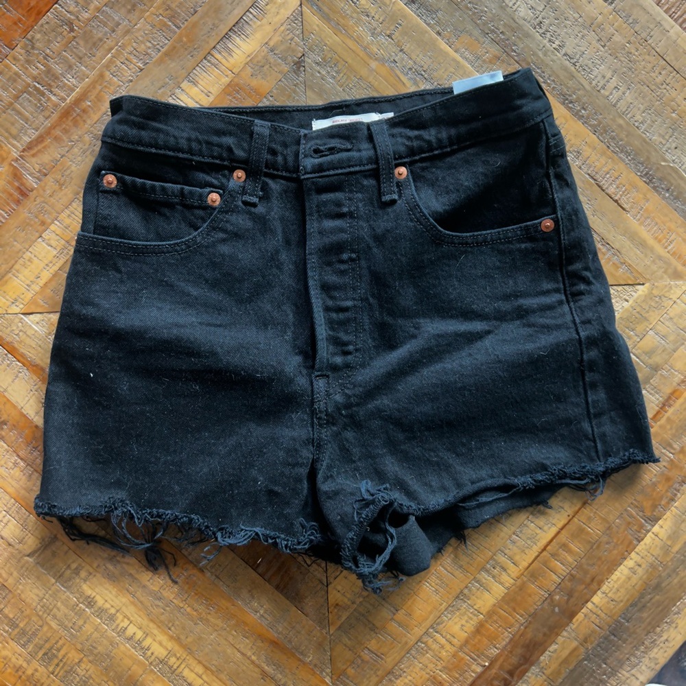 Levi ribcage shorts black/27